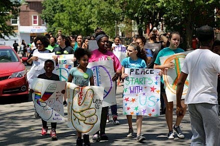 Youth Peace Walk Brings Community Together 1
