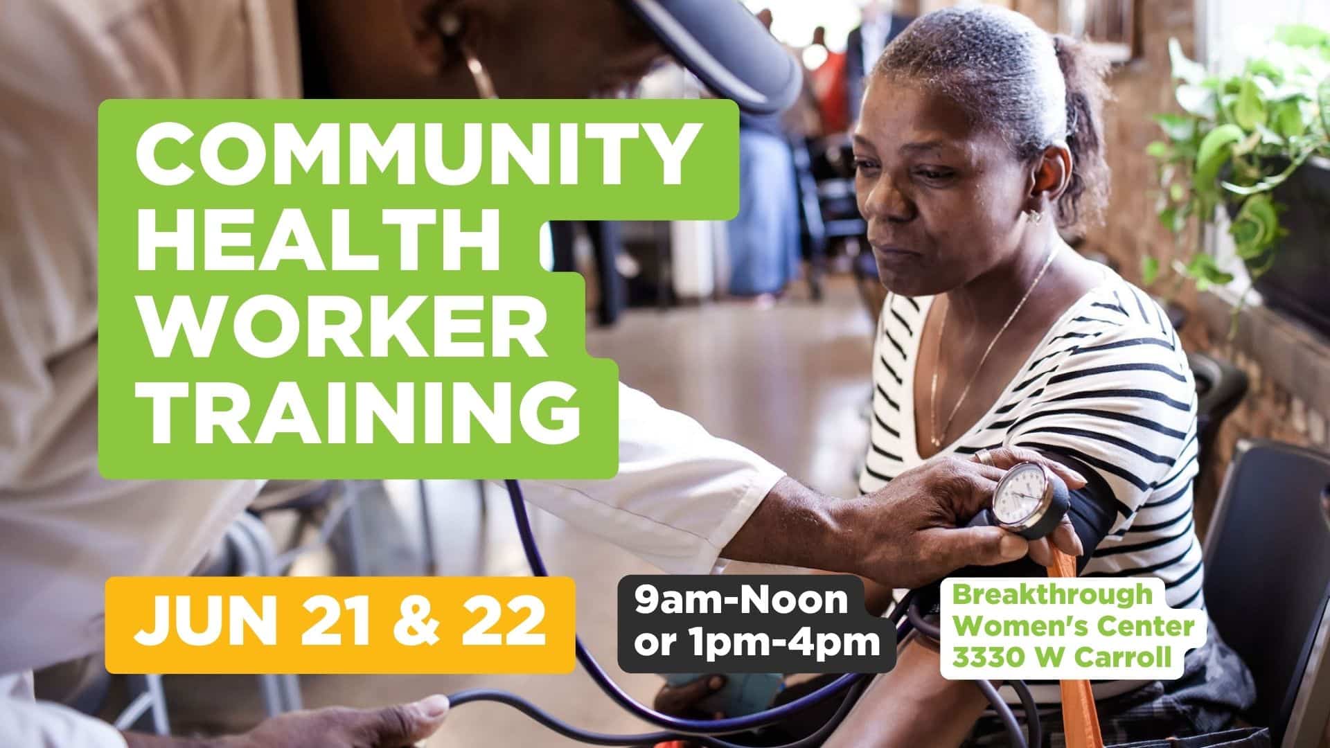 Community Health Worker training