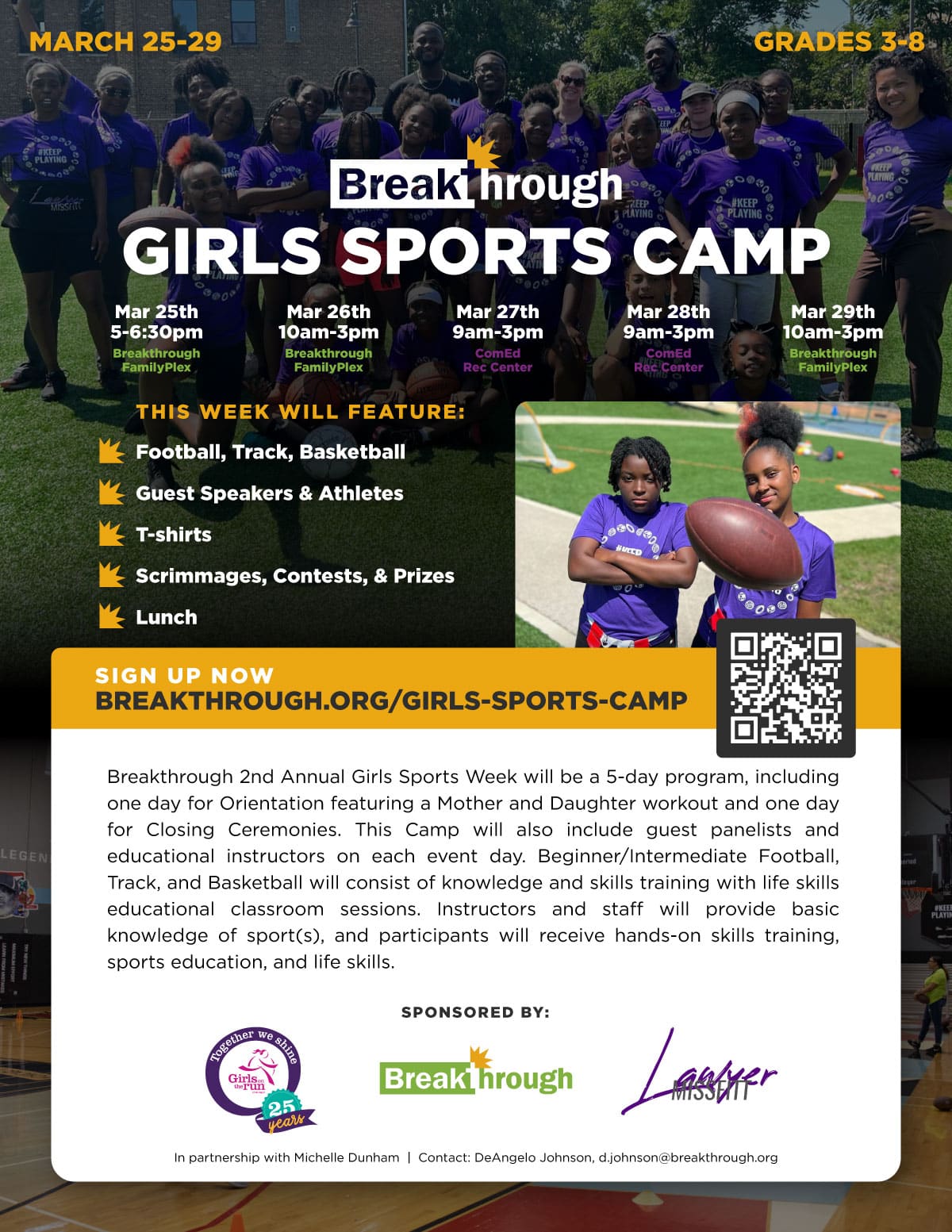 Girls Sports Camp 1